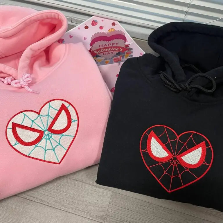 Custom Spider Couple Characters Sweatshirt customifeel