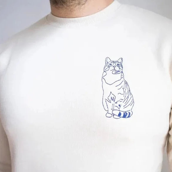 Custom pet portrait Sweatshirt customifeel