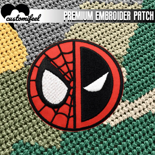 Spider-man / Deadpool Embroidered Logo Patch customifeel