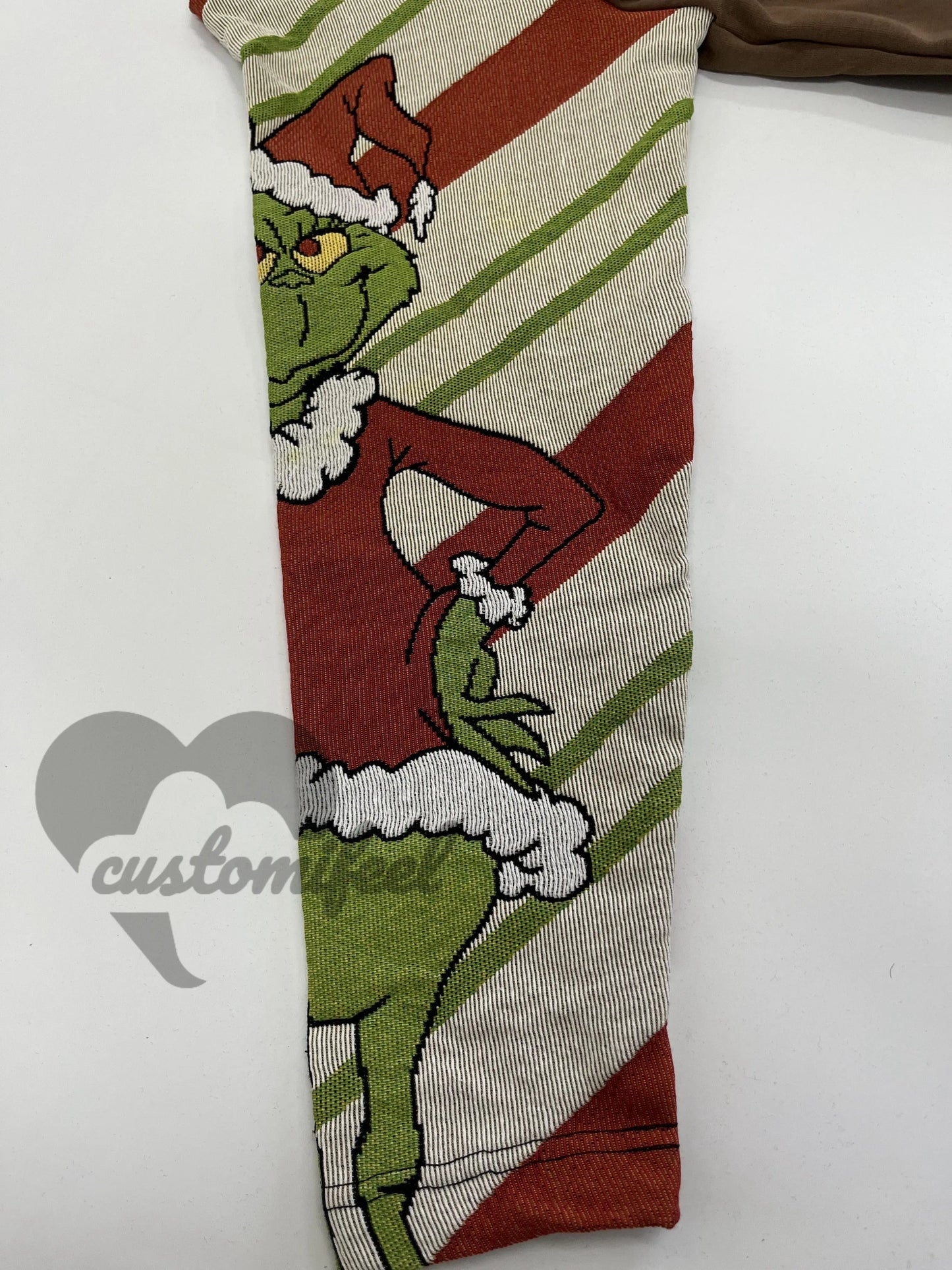 Green Monster Tapestry Sleeve Hoodie Style 3 customifeel