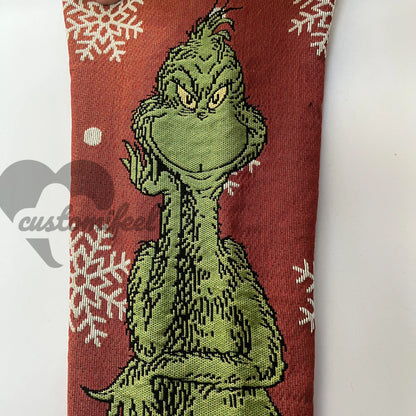 Green Monster Tapestry Sleeve Hoodie customifeel
