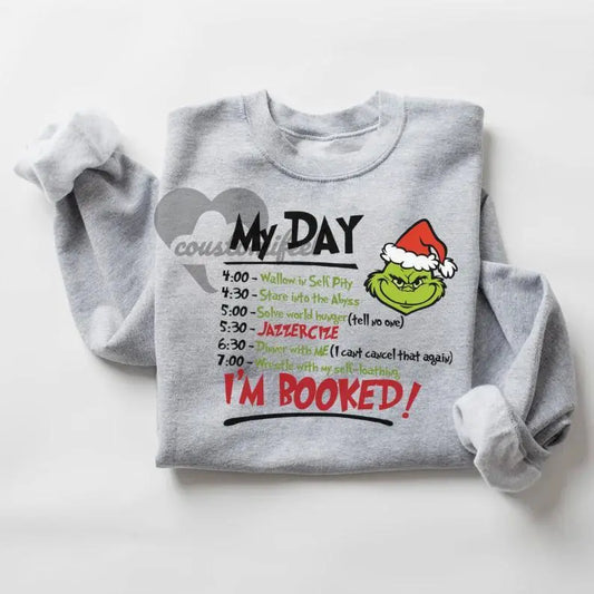 Grinch My Day Im Booked customifeel
