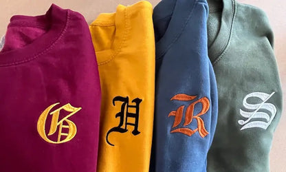 Custom Harry Potter House Letter Sweatshirt/ Hoodie customifeel