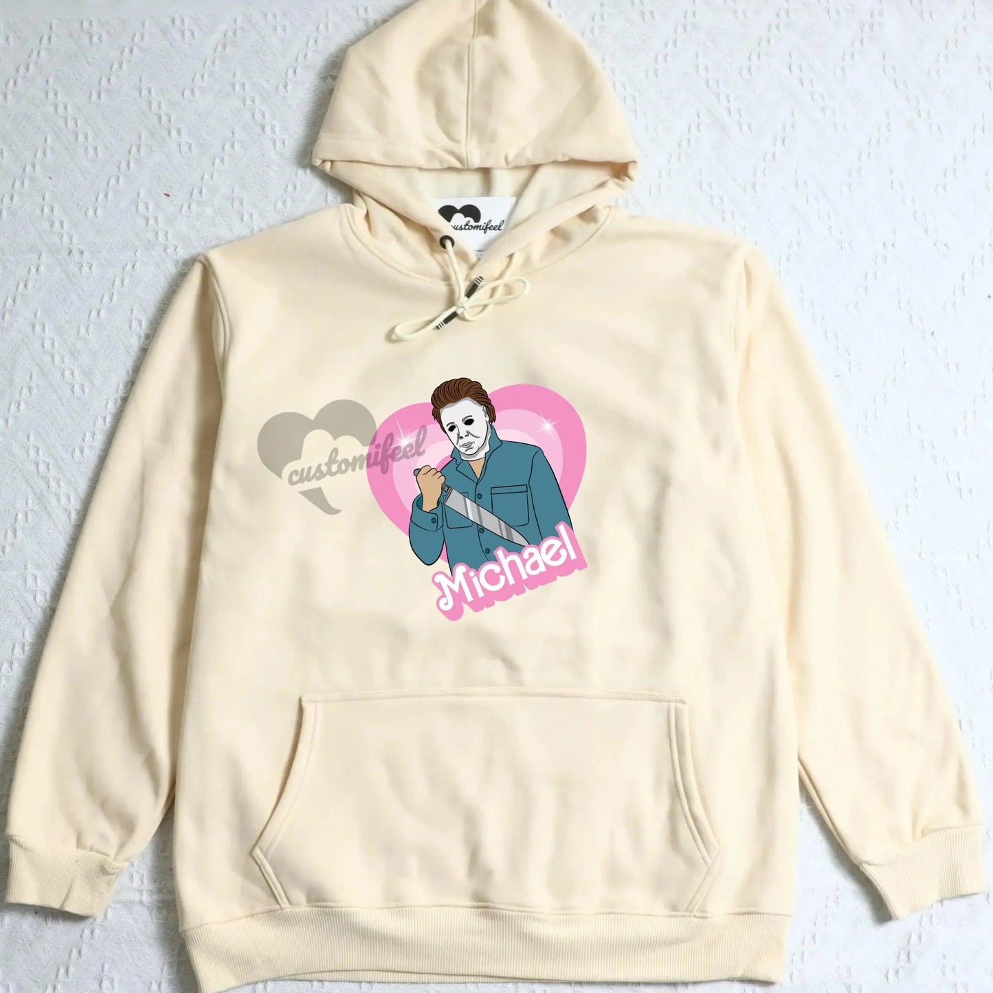 Pink Heart Freddie Crew-neck / Hoodie customifeel