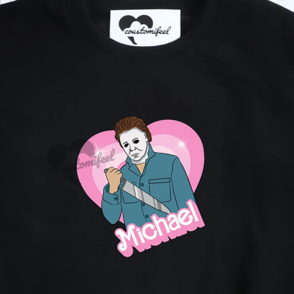 Pink Heart Freddie Crew-neck / Hoodie customifeel