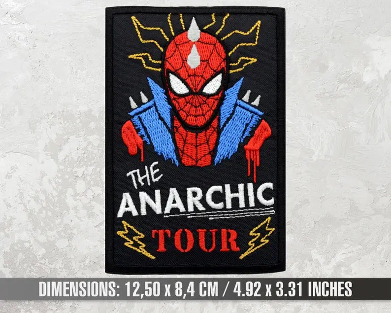 Spider-Punk - The Anarchic Tour Embroidered  Logo Patch customifeel