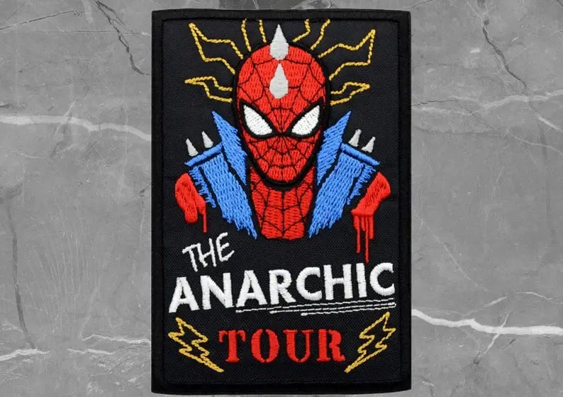 Spider-Punk - The Anarchic Tour Embroidered  Logo Patch customifeel